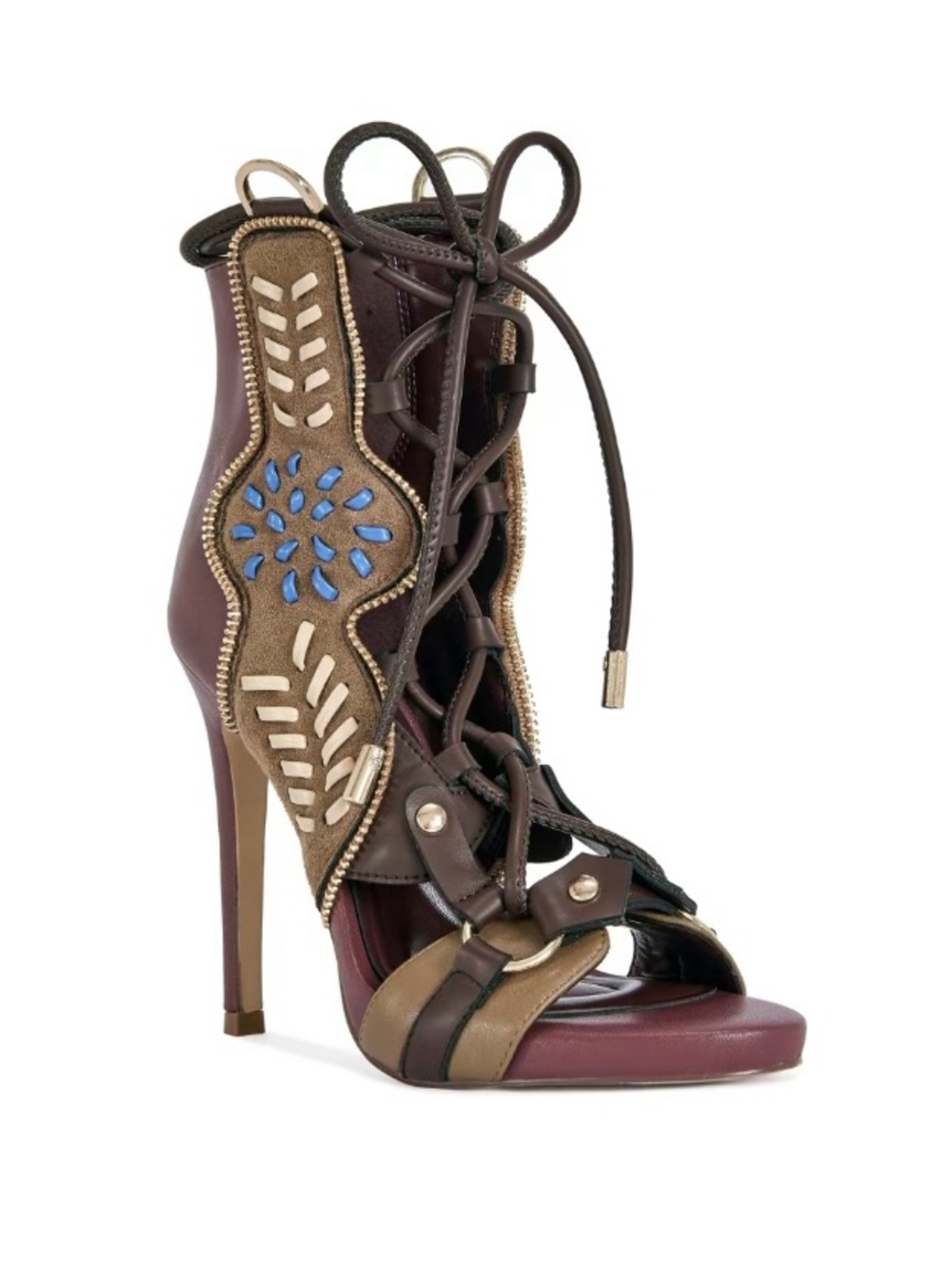Azalea Wang Shainia Plummulti Gladiator Sandal